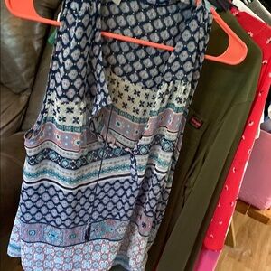 Bohemian Sleeveless Patterned Top